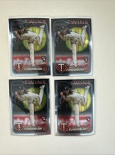 (4x Lot) 2024 KODY FUNDERBURK Topps Chrome  RC #297 Twins