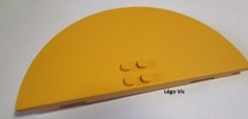 Lego 33088 Table Top 14 x 7 Half Round Light Orange du Scala 3115 MOC