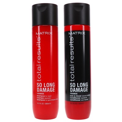 Matrix Total Results So Long Damage Shampoo & Conditioner 10.1 oz Duo