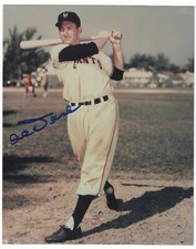 Alvin Dark Signed 8 x 10 Photo / Autographed New York Giants