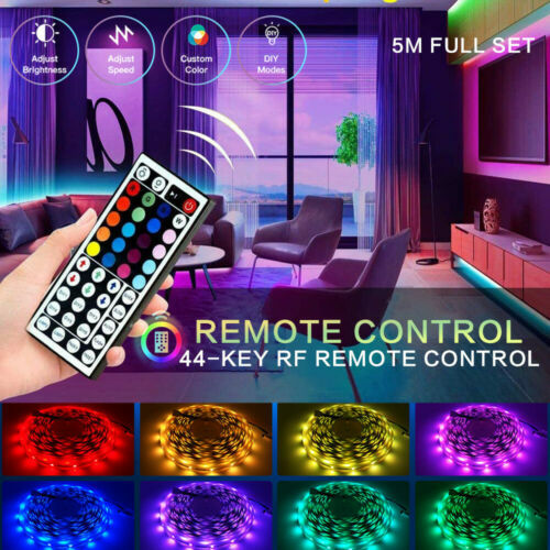 Bright 12V 33ft 65ft 100ft 5050 RGB SMD 300 LED Flexible Strip light White USA - Picture 4 of 14