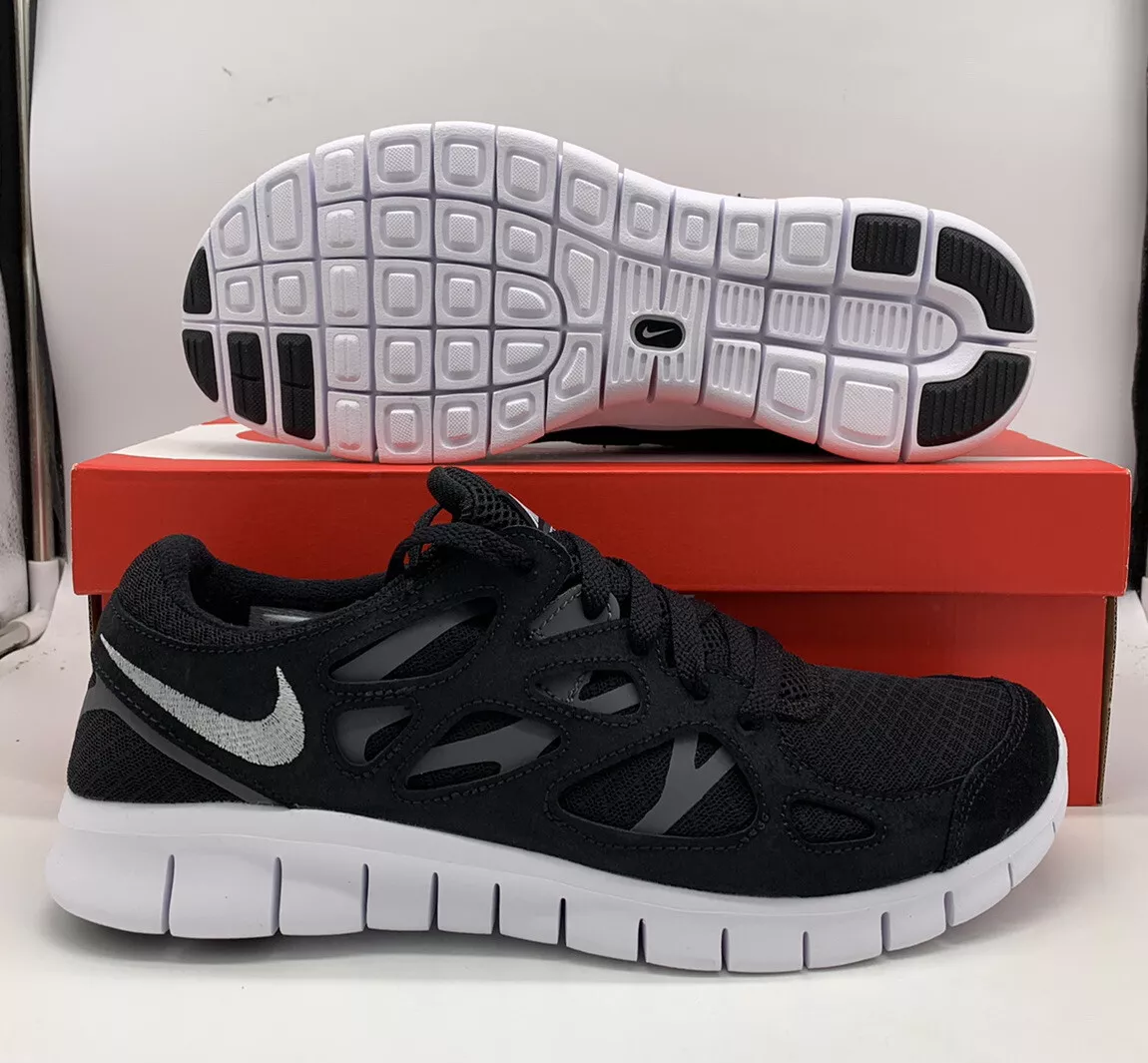 knoglebrud sig selv Sobriquette Nike Free Run 2 Black White Grey Running Sneakers 537732-004 Mens Size |  eBay