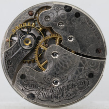 WALTHAM 13441888 GRADE No. 61, 0s 7j WATCH MOVEMENT FOR REPAIR (ND)
