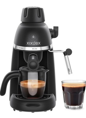 XIXUBX Coffee Machine, 3.5 Bar Espresso & Cappuccino Machine with Steam Wand,...
