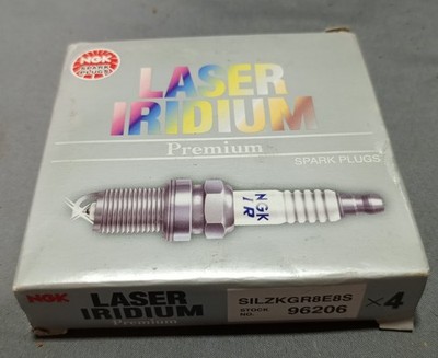 Box Of 4 NGK Laser Iridium Premium 96206 SILZKGR8E8S