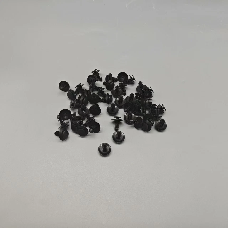 50 peças clipes de porta painel acabamento montagens retentor prendedor para Ford 6505878-AA - Imagem 2 de 4