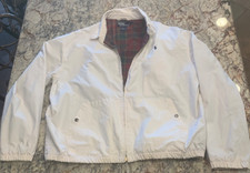 Vintage Polo by Ralph Lauren L white Harrington jacket N1225500 