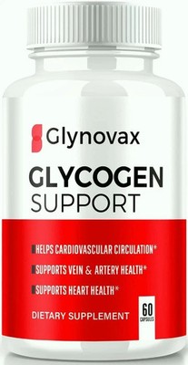 Glycovax Blood Sugar Support Pills, Glynovax Advanced Glycogen Formula 60ct. FS!