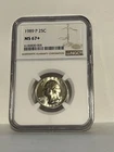 1989 Washington Quarter NGC MS67+ PLUS 1 Of 2 ONLY 1 GRADED HIGHER