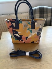 Marina Galanti Handbag.Multi Coloured.Shoulder Strap.Zip Closure.38 x 23 cm.VGC.