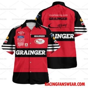 Greg Biffle Nascar 2003 Grainger Racing Suit Hawaiian Shirt- Polo ...