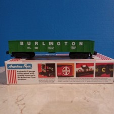 American Flyer 4-9300 Burlington Northern Gondola 1979 S Gauge w/Box