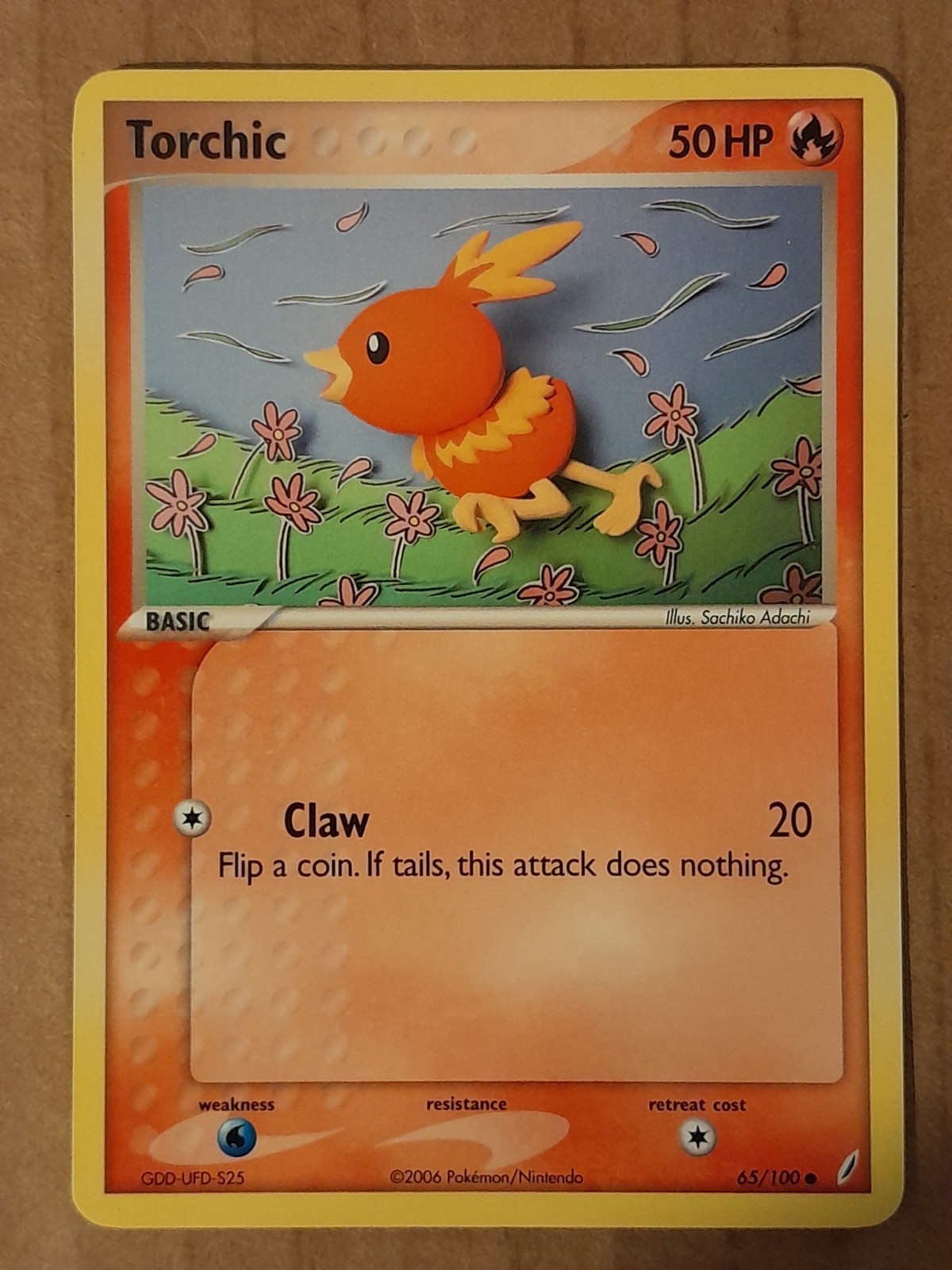 Pokemon Torchic 65/100 Crystal Guardians NM-MT See Pictures