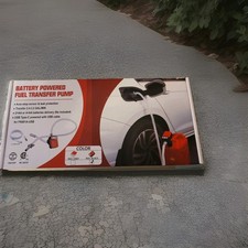 Battery-Powered Fuel Transfer Pump Auto-Stop Sensor Gas Can