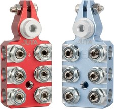 Conectores de terminales de bater a, post superior, positivo rojo negativo