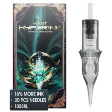 Mast Hyperink Tattoo Needles Cartridges Pro Round Liner 1003RL Larger Ink Storag