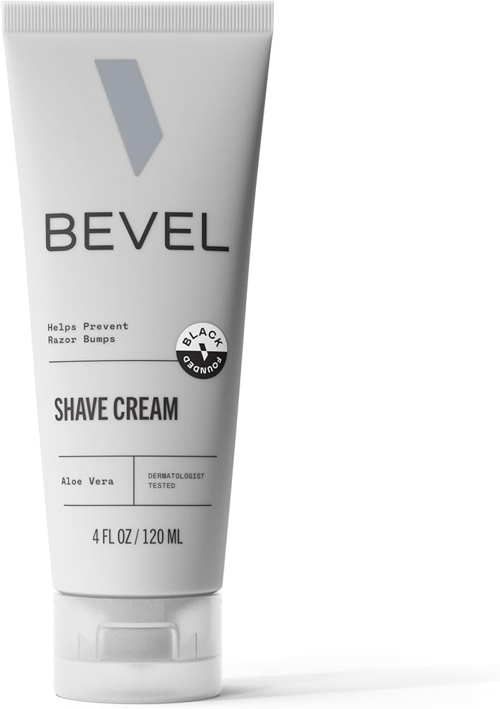 Bevel Shaving Cream for Men, Moisturizing Shave Cream with Aloe Vera and Vita...