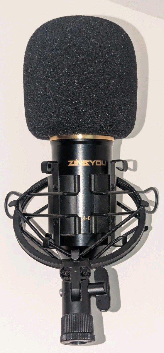 ZINGYOU Condenser Microphone BM-800 W/ Shock Mount Pod Cast | eBay