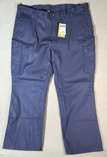 NWT Carhartt Carpenter Pants 44x30 Rugged Flex Regular Fit Utility Work Blue
