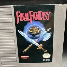 Final Fantasy (Nintendo NES, 1990) Tested Authentic Very Clean See Photos