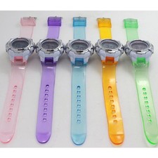 OROLOGIO POLSO BAMBINO NT-62 WATCH LED BELLO COLORI CRONOMETRO ALLARME