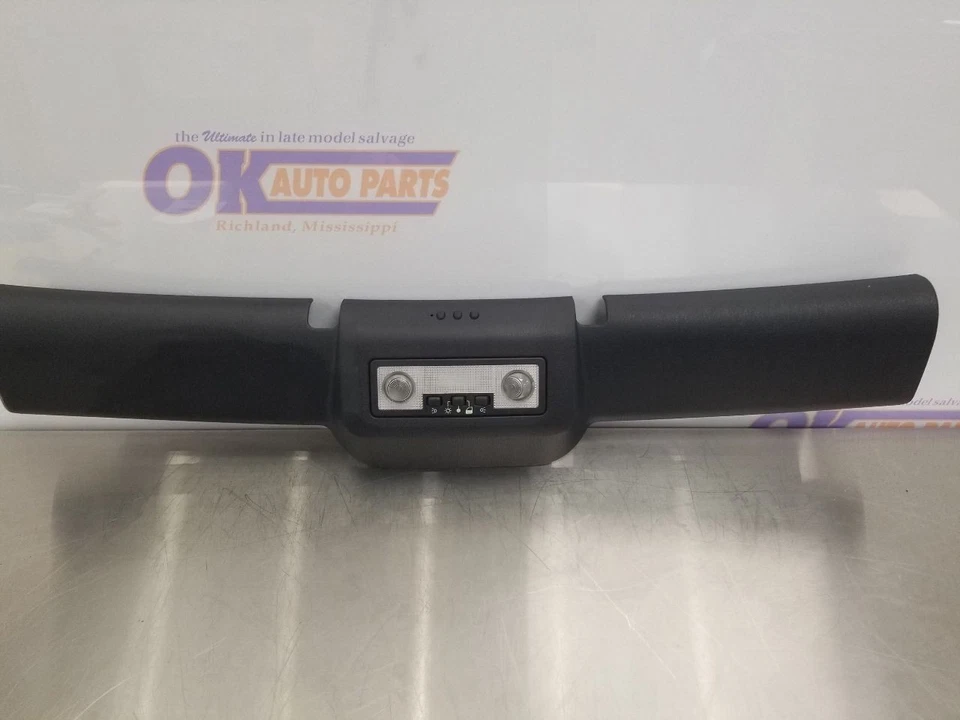 04 2004 FORD TBIRD THUNDERBIRD VISOR HOLDER OVERHEAD ROOF BEZEL WITH MAP LIGHT Foto 2 de 4