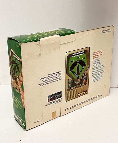 Vintage 1978 Mattel Elektronik Baseball Spiel mit Box. Getestet und funktioniert. - Bild 10 von 20