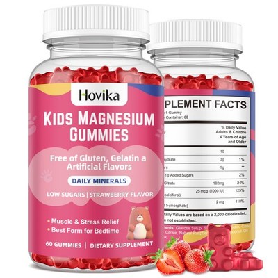 Magnesium Citrate Gummies for Kids - Great Tasting Kids Magnesium Calm Supple...