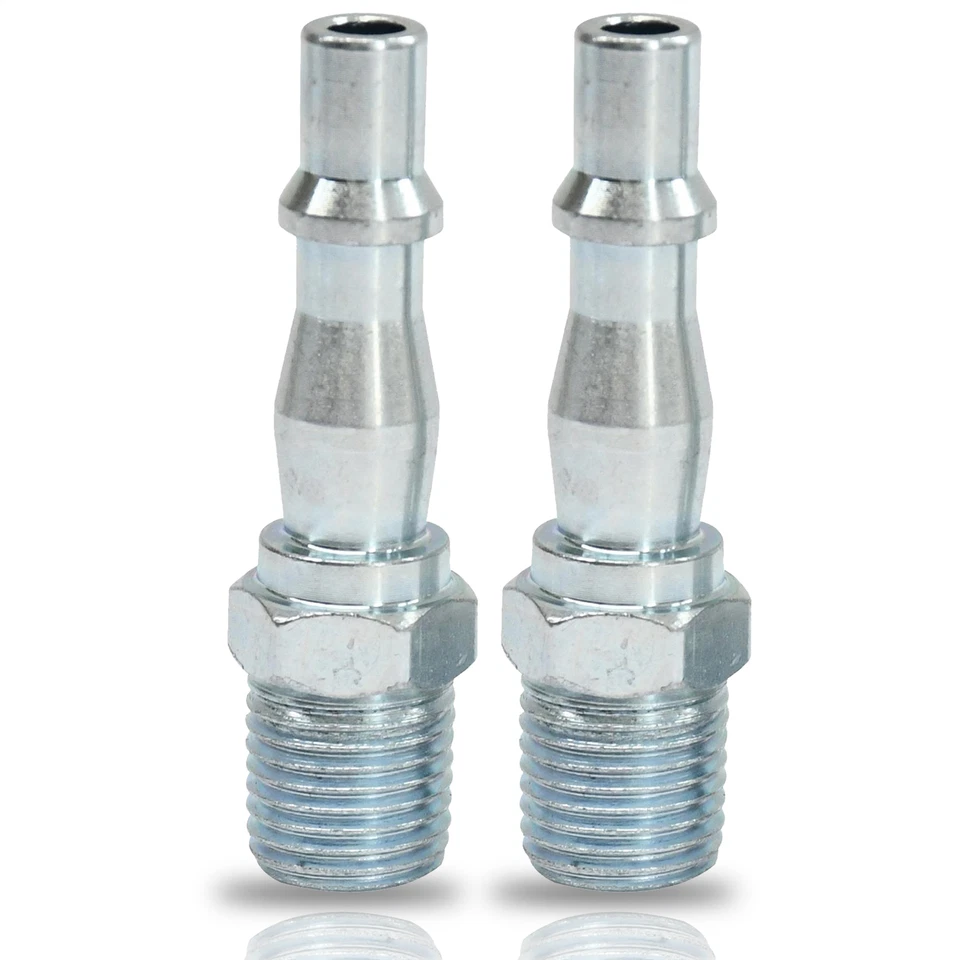 DAPETZ Air Line Hose Fitting Connector Male 1/4" Thread Bayonet For PCL Vertex 2Pcs