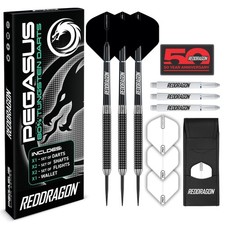 RED DRAGONTungsten Darts Set Black 24G