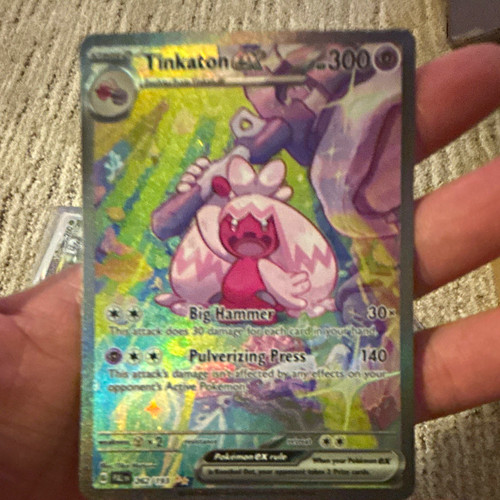 The Pokémon Company Tinkaton ex 262/193 Paldea Evolved SIR Full Art Holo ENG