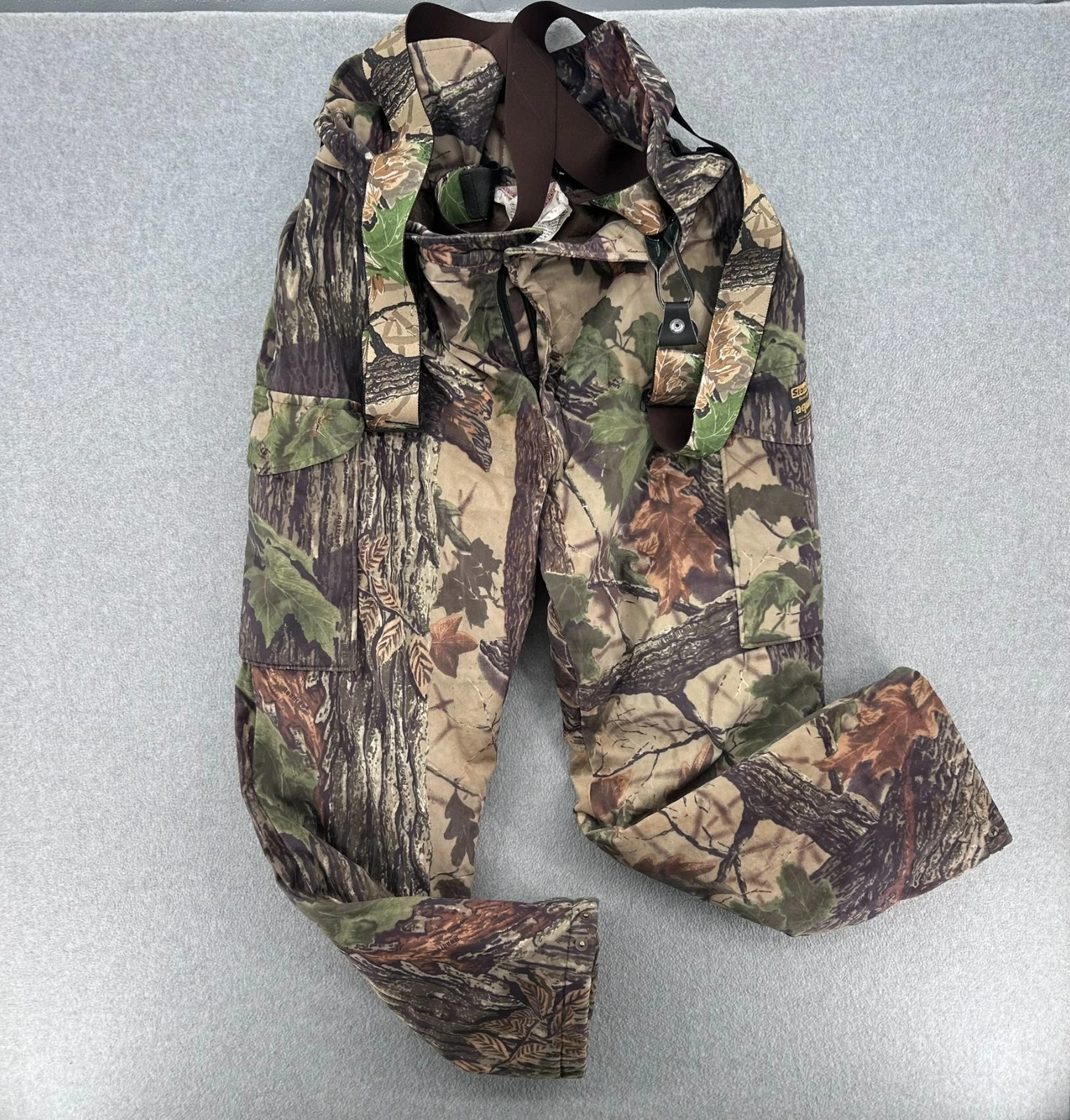 Vintage Sportschief Mens Large 38/40 Realtree Camo Fleece Lined Overalls
Opens in a new window or ta