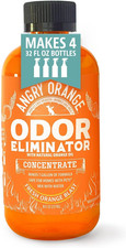 Angry Orange Pet Odor Eliminator Concentrate   8Oz Citrus Powered Concentrate fo