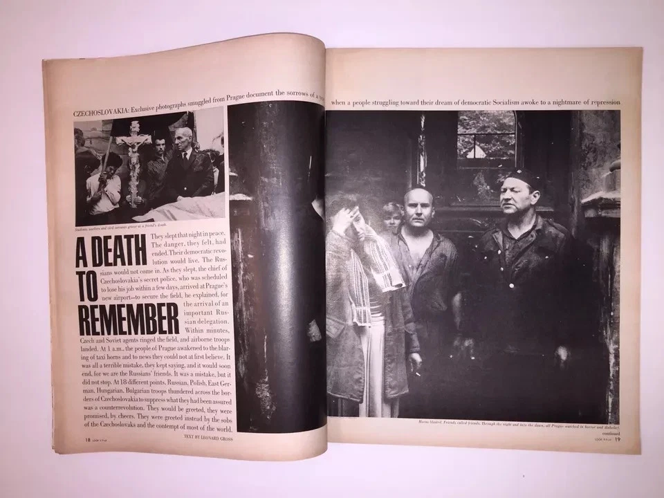 LOOK MAGAZINE Sept 9 1969 Vol 33 #18 SVETLANA Stalin Child Joe Namath Gun Fears Foto 3 de 4