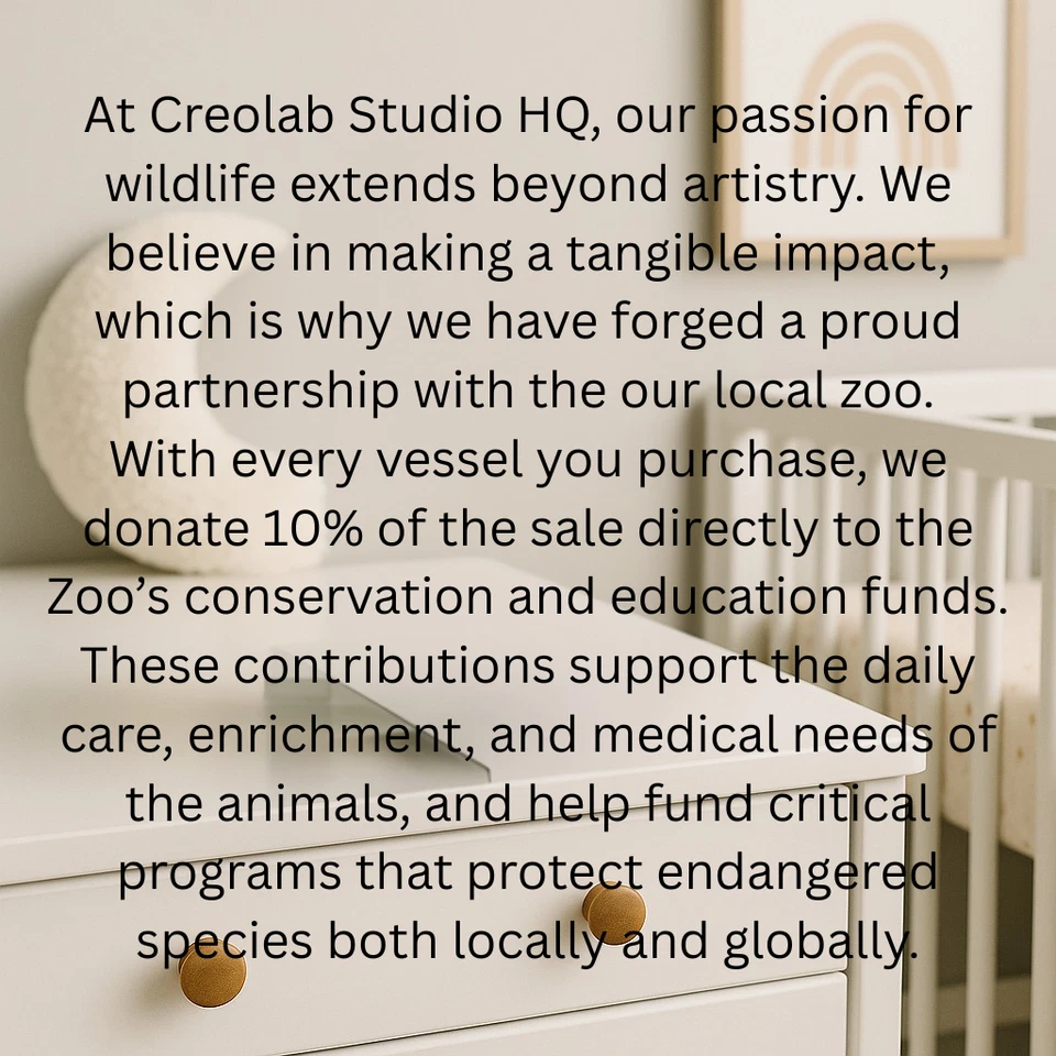 Jarrón de oso geométrico | Decoración moderna rústica para el hogar, 9 pulgadas Foto 3 de 4