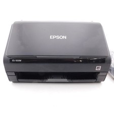 Epson Workforce ES-500W Wireless Color Duplex Desktop Document Postcard Scanner