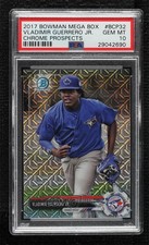 2017 Bowman Chrome Prospects Mega Box Refractor Vladimir Guerrero Jr PSA 10 6fs