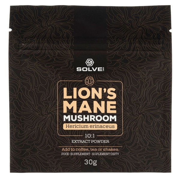 Solve Labs LöWenmäHnenpilz Lion's Mane 10:1 Extrakt FruchtköRper 30 G-image