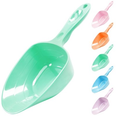 Melamine Pet Food Measuring Scoop, 1 Cup 1/2 Cup 1/4 Cup with Clear Measureme...