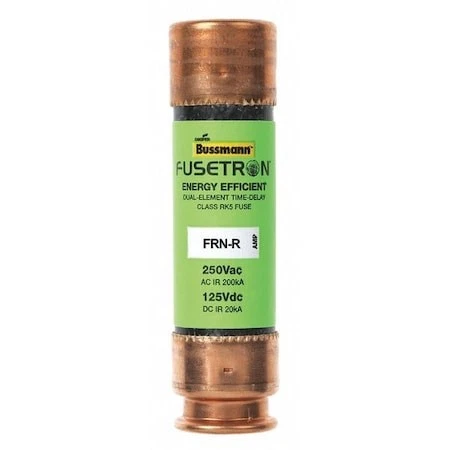 Eaton Bussmann Frn-R-1-6/10 Ul Class Fuse, Rk5 Class, Frn-R Series, Time-Delay,