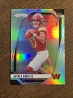 2024 Panini Prizm Jayden Daniels Silver Prizm Rookie Card RC #347 Commanders