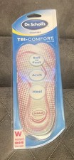 NEW - Dr. Scholls Insoles TRI COMFORT Women's Size 6-10 Comfort Ball Heel Arch