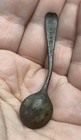 John Aldwinckle & Thomas Slater Antique English Sterling Silver Spoon c. 1783 — photo 1
