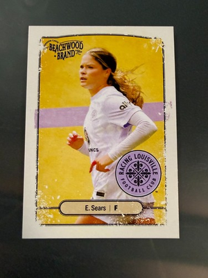#ad Emma Sears Racing Louisville FC #130 2025 Parkside Beachwood NWSL Card $1.99