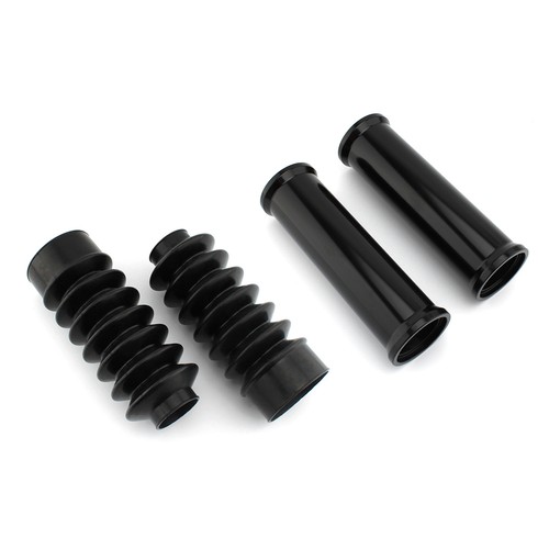 Copri tubo forcella anteriore adatto per Harley Sportster 883 1200 - Foto 4 di 9