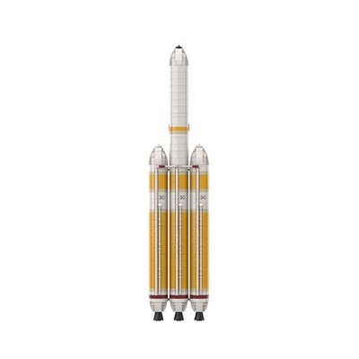 MOC-Baustein-Set: Delta IV Heavy mit Parker Solar Probe Bausatz-Spielzeug 101254