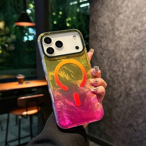 NUEVA Funda MagSafe Gradiente Estampado Glaciar para Apple iPhone 17 Pro Max Air - Imagen 14 de 16