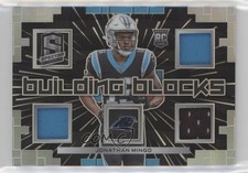 2023 Panini Spectra Building Blocks Hyper Prizm 28/75 Jonathan Mingo 10qe