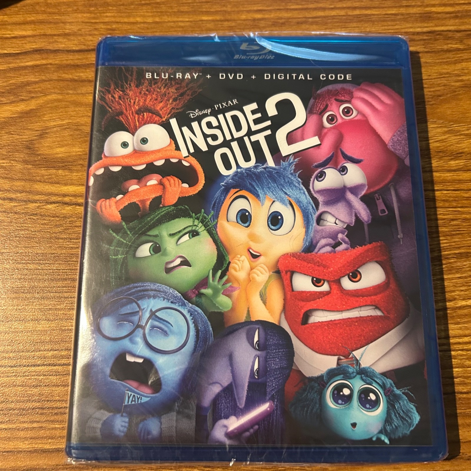 Inside Out 2 (Blu-ray + DVD + Digital)