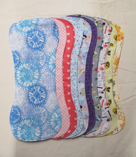 Handmade Baby/Infant Burp Cloths-Choose From Various Patterns-Buy More & Save !!